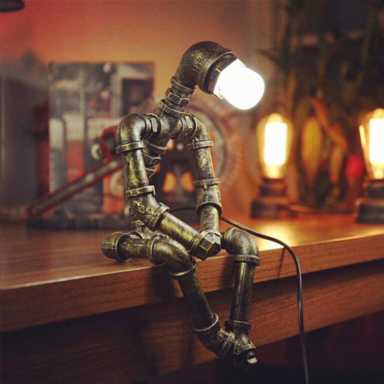 Industrial-Robo-Lamp